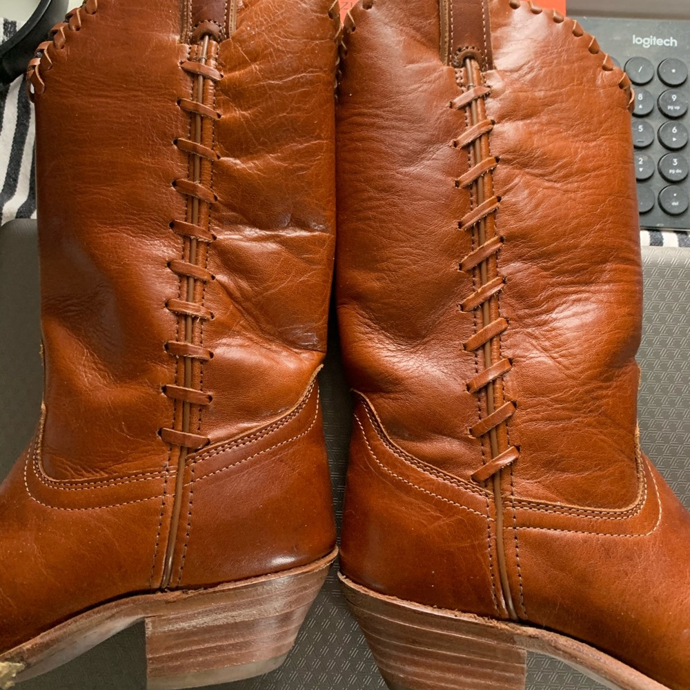 Vintage Code West cowgirl boots!